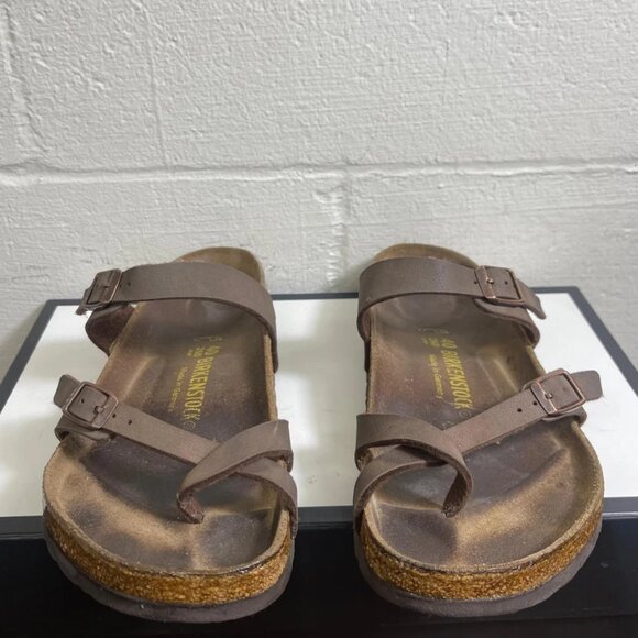 Birkenstock Mayari Sandals Mocha Slide Sandals Slip On Women's Size 40 EU/9 US - Picture 1 of 12